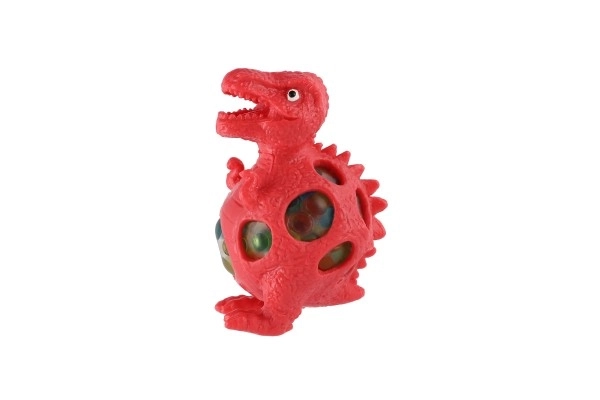 Dinosaurus anti-stress pâte malléable 7x5cm 4 couleurs en sachet