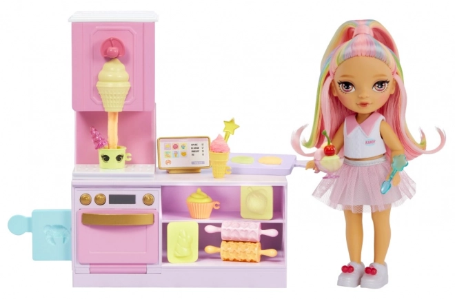 Rainbow High Ensemble Petite Sœur Pâtisserie