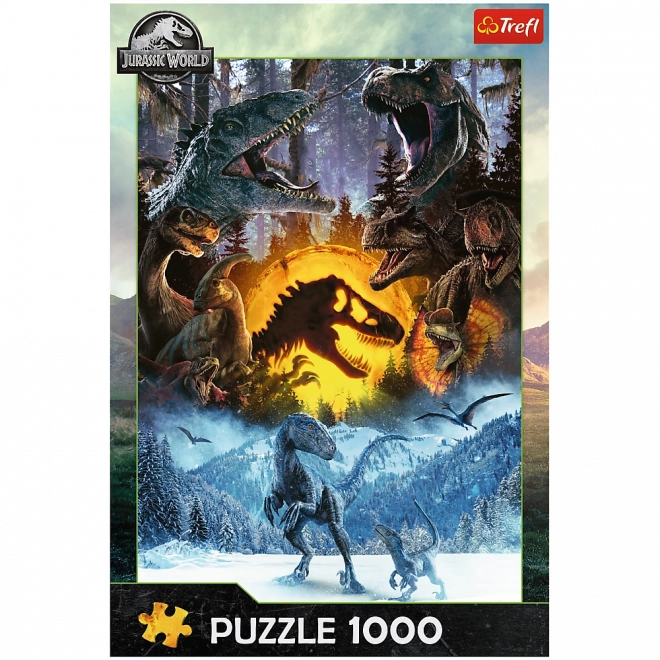 Puzzle Parc Jurassique 1000 pièces