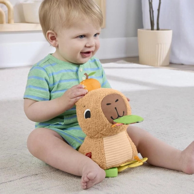 Fisher-Price jouet en peluche capybara avec accessoires