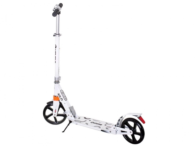 AILO trottinette pliable urbaine 200mm roues amortisseurs avant arrière GIMME – Blanc