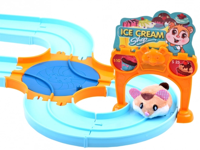 Piste de hamster interactive - Accessoires pour salon de crème glacée ZA3989