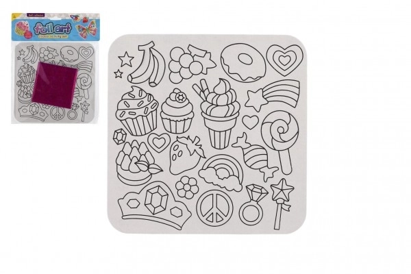 Ensemble créatif de magie avec des images brillantes en feuille dans un sachet 22x27cm
