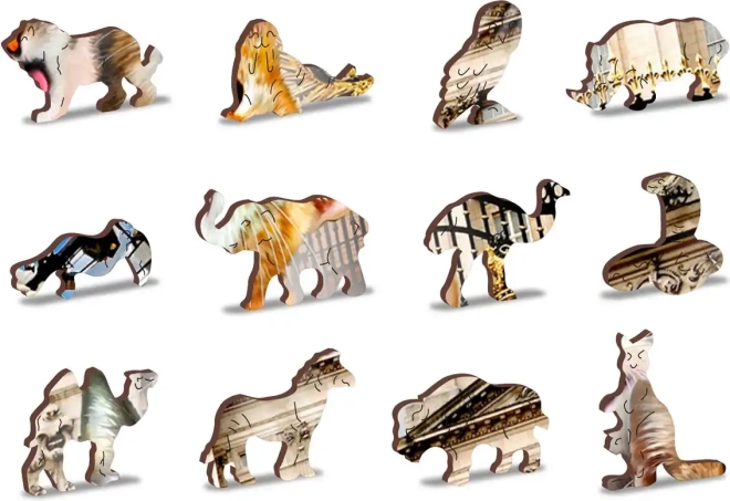 Pièces de forme unique