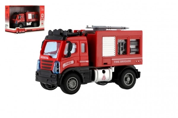 Voiture de pompier à rétro-friction