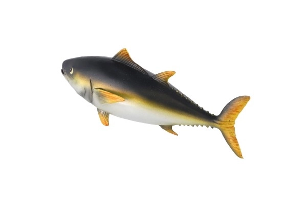 Thon rouge zooté en plastique 12cm en sachet