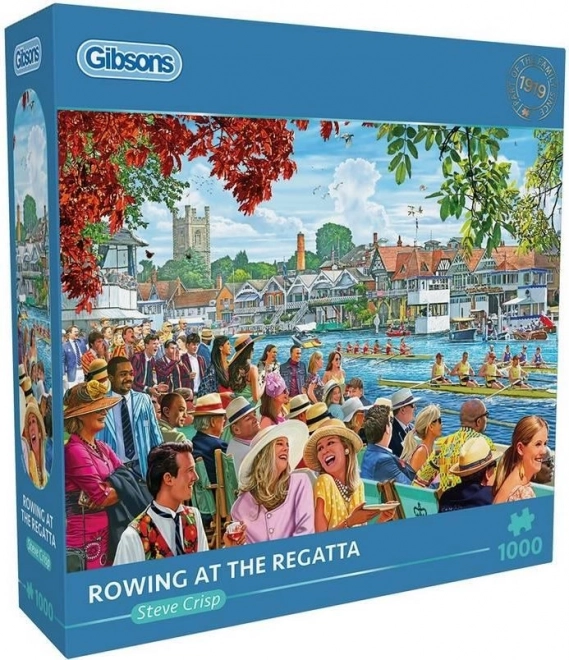 Puzzle GIBSONS Aviron en compétition 1000 pièces