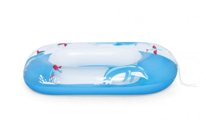 Ponton Dauphin Bleu 102x69 cm BESTWAY