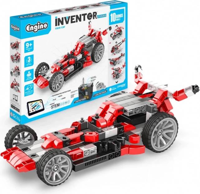 Engino Inventor voiture de course motorisée – 10 modèles