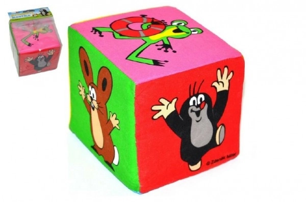 Cube en tissu Krtek