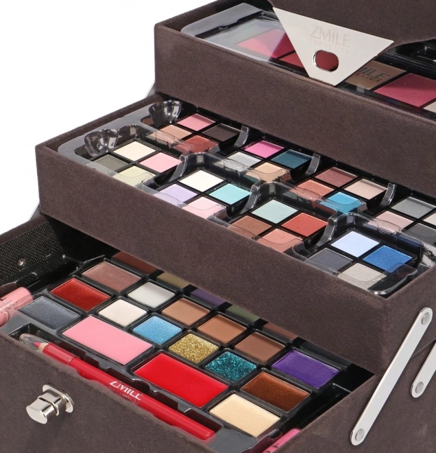 Trousse de beauté pliable Velours