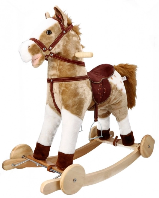 Cheval à bascule Mustang avec roues