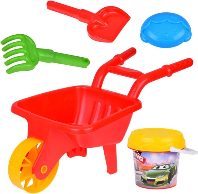 Set de jardin pour enfants avec brouette et accessoires – Racing