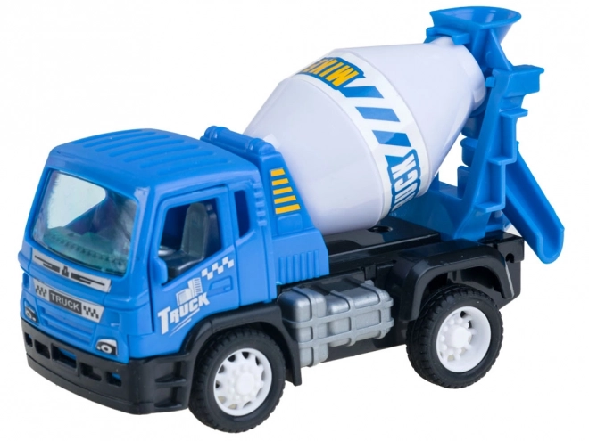 Ensemble de jouets Chantier - Grue, Benne Basculante, Camion Poubelle et Toupie – A