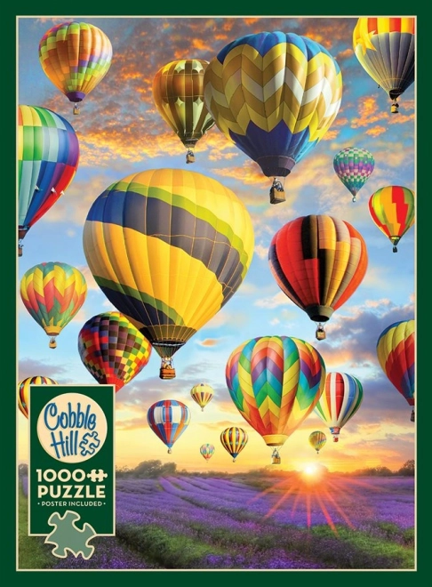 COBBLE HILL Puzzle Ballons à air chaud 1000 pièces