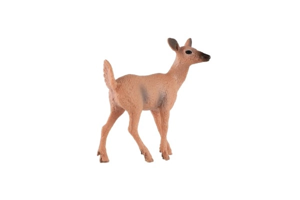 Cerf d'Europe en plastique zooted 7cm en sachet