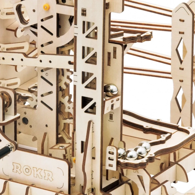 Piste de billes Marble Explorer - Maquette 3D en bois