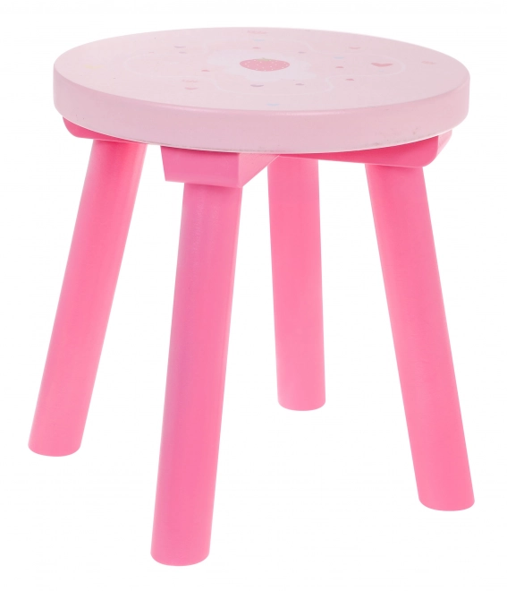 Coiffeuse en bois avec tabouret pour filles Salon de beauté domestique Maquillage + Accessoires