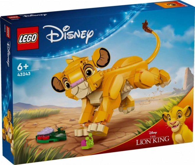 LEGO Disney 43243 Jeune Lion Simba du Roi Lion