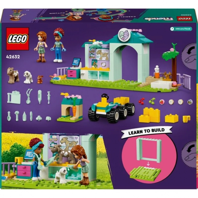 LEGO® Friends 42632 Clinique vétérinaire pour les animaux de la ferme