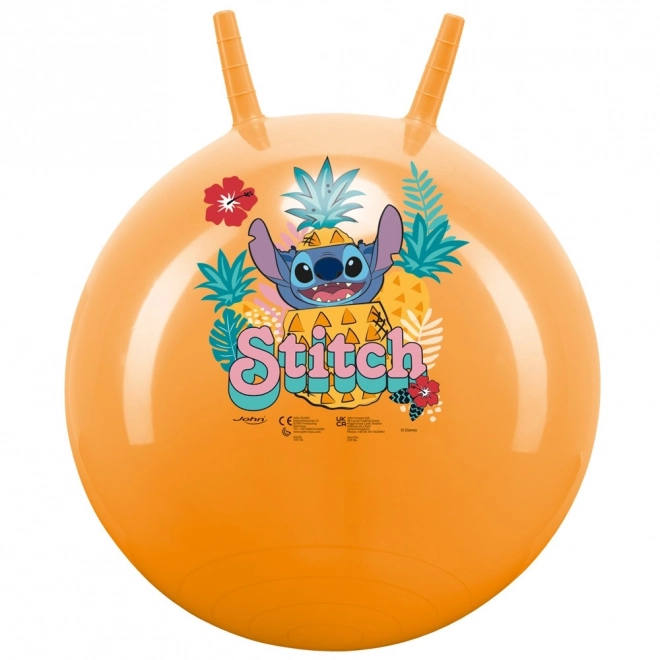 Balle sauteur avec poignée Stitch