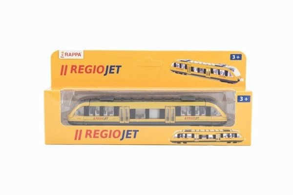 Train régional en métal RegioJet 17 cm