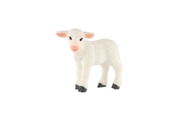 Agneau domestique en plastique zooted 5cm dans un sac