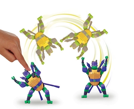 Figurines d'Action Tortues Ninja avec Effets Sonores
