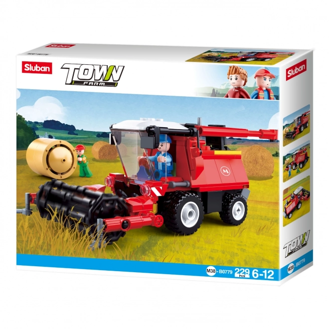 Sluban Town Farma M38-B0779 Moissonneuse