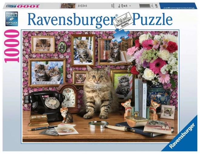 Puzzle Mon cher chat 1000 pièces