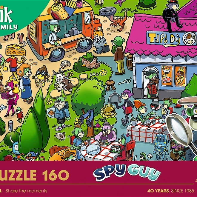 Puzzle Tréflíci : Espion Guy 160 pièces