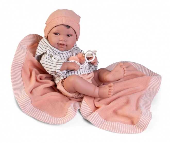 Antonio Juan 50413 PIPO - poupée réaliste bébé avec corps en vinyle complet - 42 cm