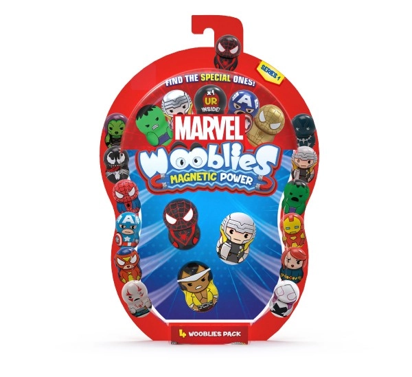 Set de collection de 4 pcs avec figurine mystère