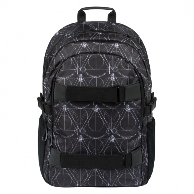 ENSEMBLE BAAGL 3 PIÈCES Skate Harry Potter Reliques de la Mort: sac à dos, trousse, sac