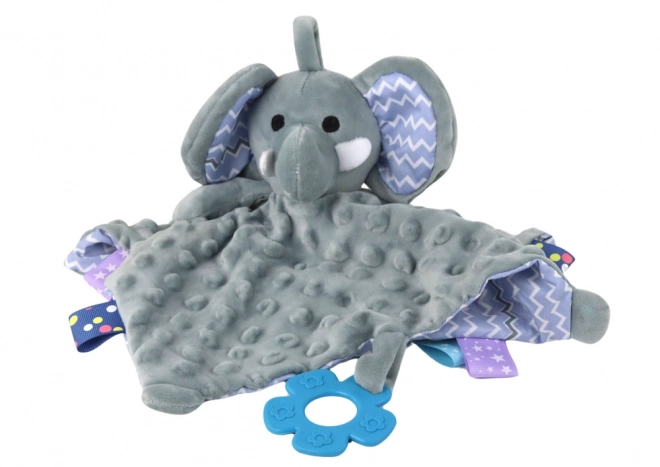Couverture en peluche Éléphant Hochet Hochet
