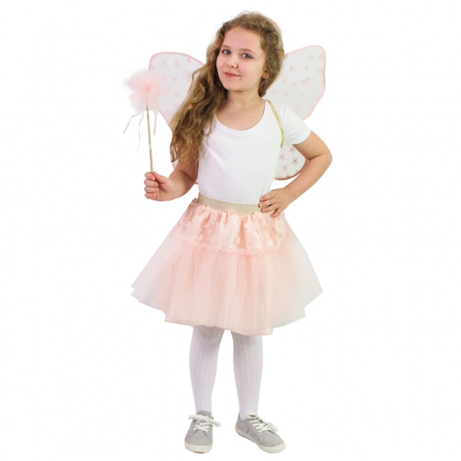 Costume de fée enfantin avec jupe tutu