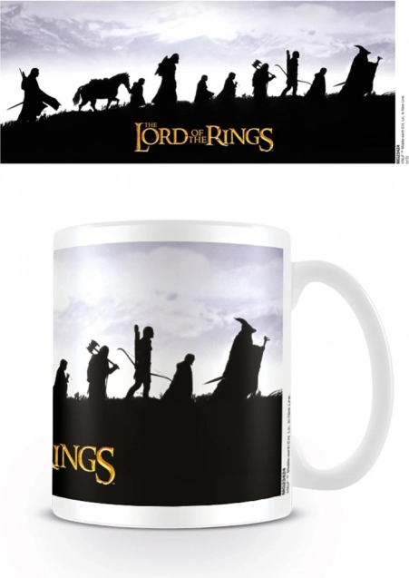 Mug en céramique Le Seigneur des Anneaux La Communauté de l’Anneau