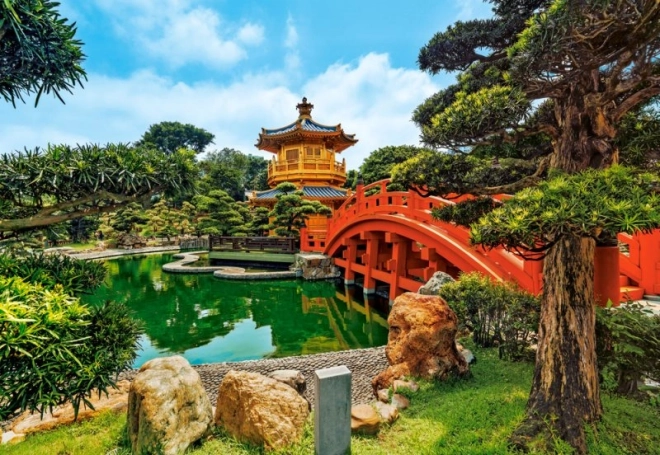 Puzzle 1000 pièces Jardin Nan Lian Hongkong