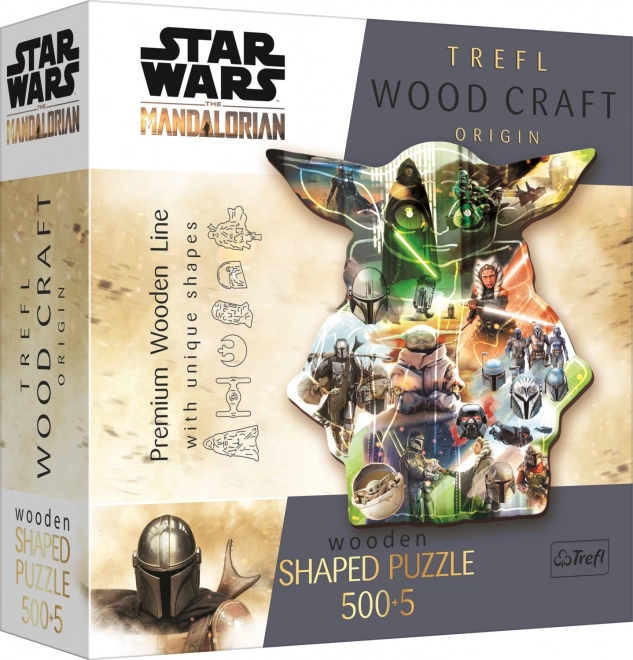Puzzle en bois TREFL The Mandalorian : Mystérieux Grogu