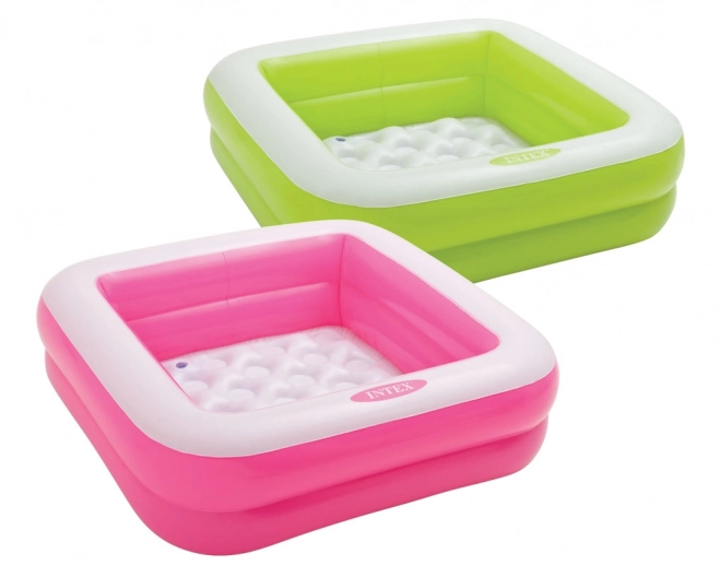 Piscine avec fond gonflable 86 x 86 x 25 cm