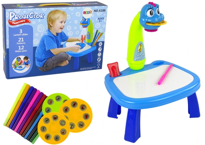 Projecteur à dessin avec motif de dinosaure pour enfants