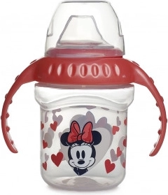 Tasse anti-fuite avec bec et poignées, Minnie