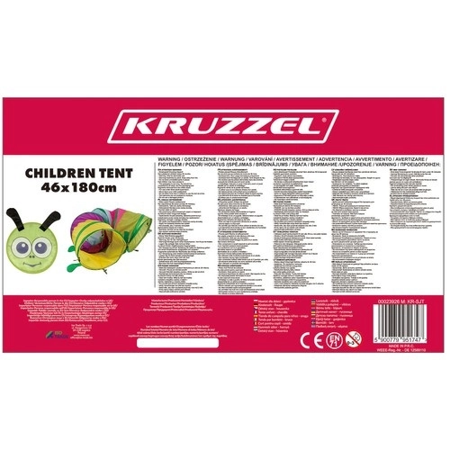 Tente pour enfants - chenille Kruzzel 23926