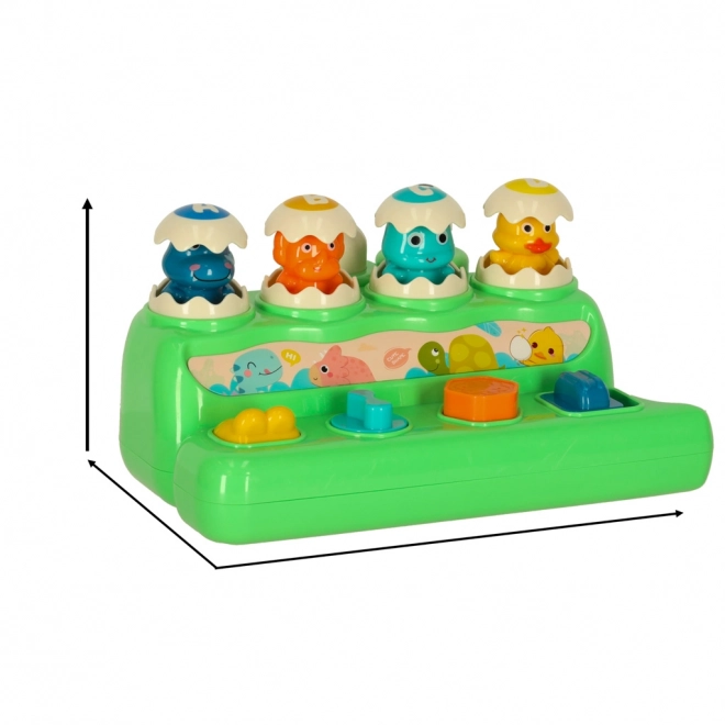 Jeu interactif avec marteau Crocodile pour enfants 18m+