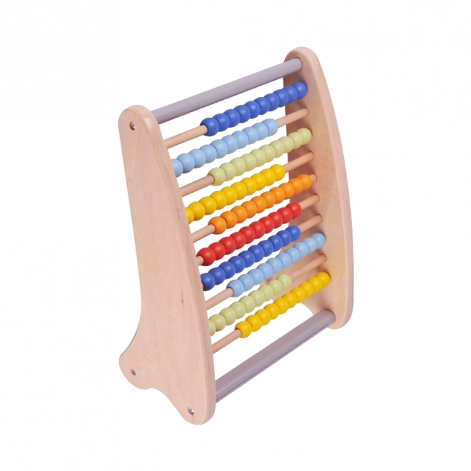 Classic World boulier en bois avec exercices mathématiques