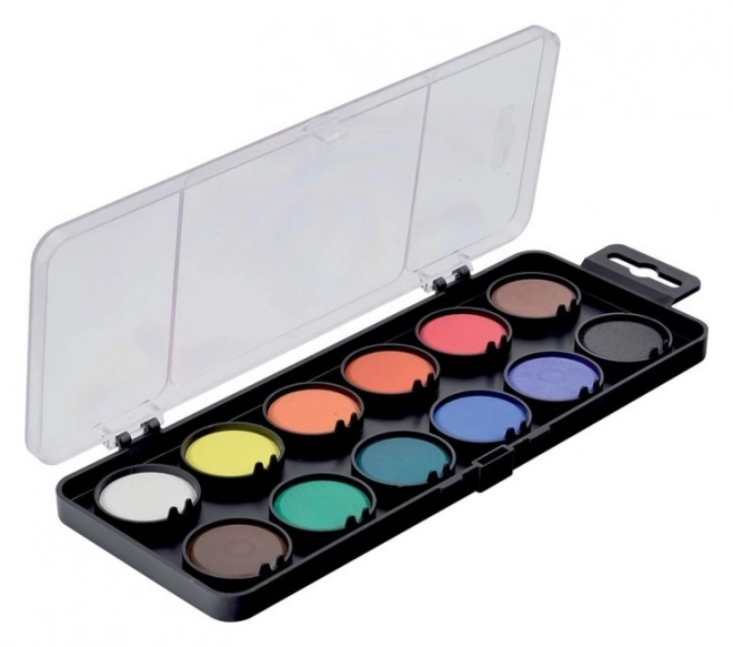 KOH-I-NOOR Peintures à l'eau 12 pcs Ø3cm
