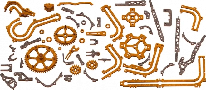 WOODEN CITY Puzzle en bois 3D Piste à billes 265 pièces