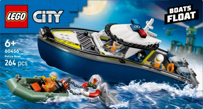 LEGO City Poursuite en bateau de police
