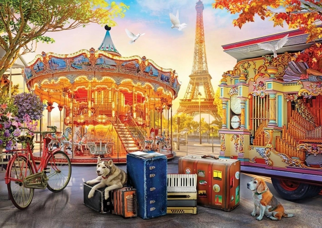 Puzzle Lunapark à Paris 2000 pièces