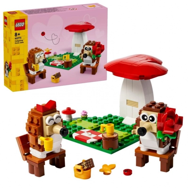 Lego Iconic pique-nique romantique hérisson